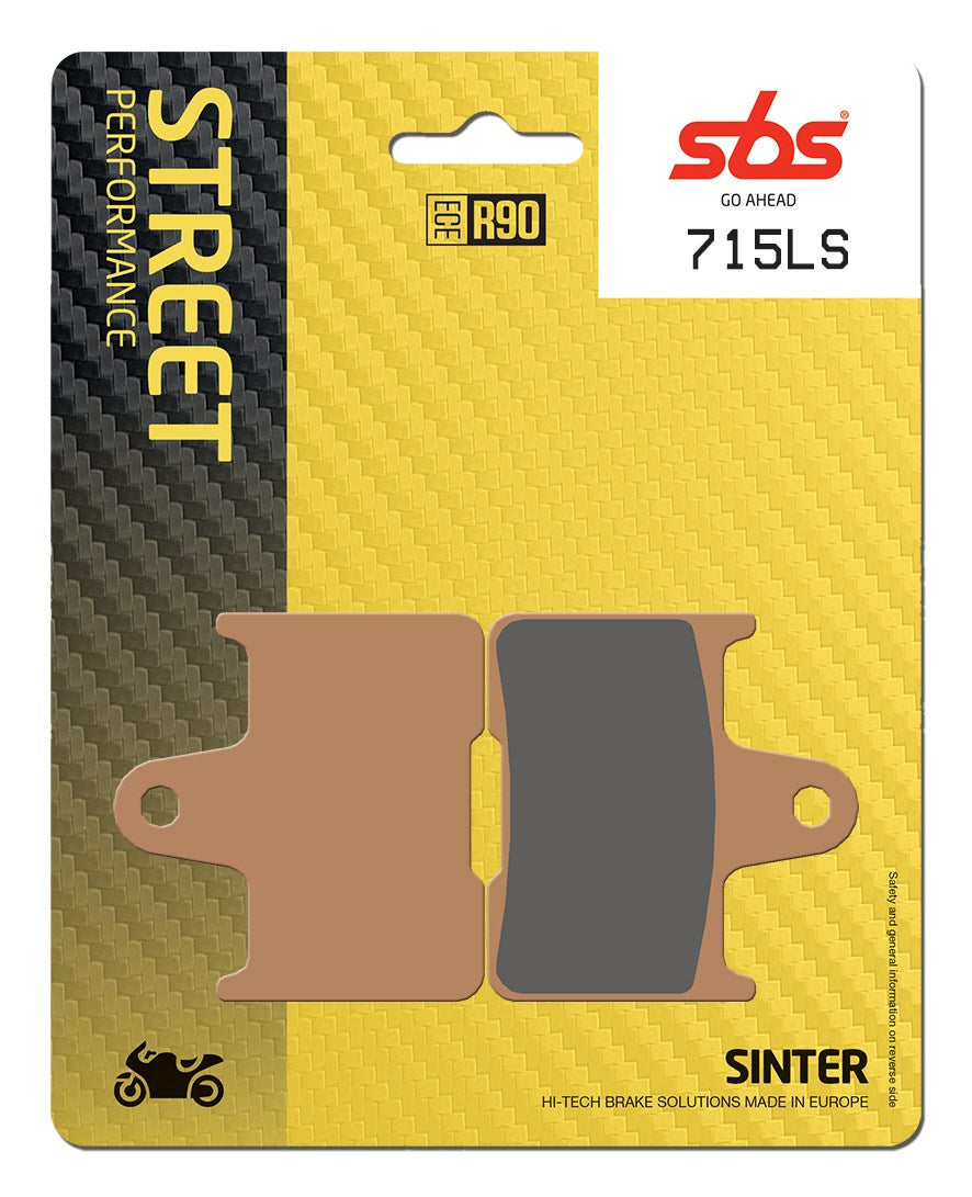SBS FRICTION - Sinter Rear Brake Pads - 715LS-