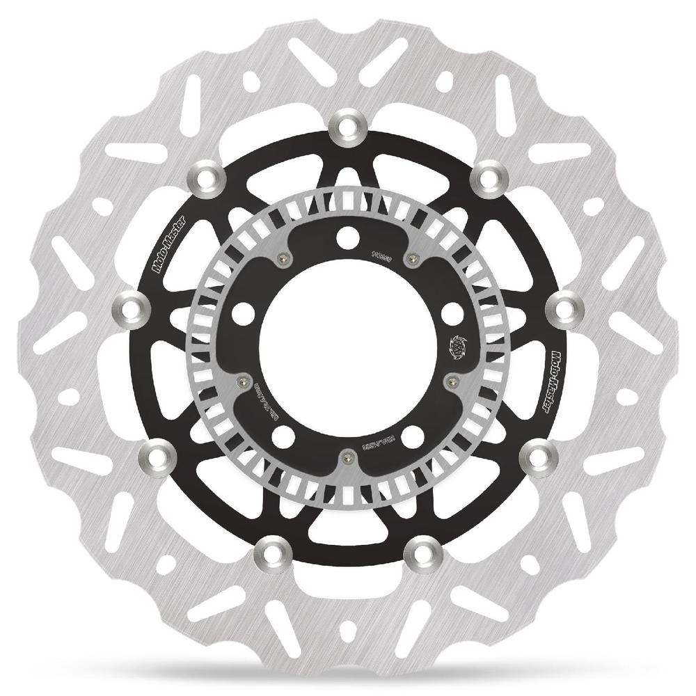 Moto-Master Nitro Road Floating Brake Disc - Kawasaki: ER-6F/ABS, Versys/ABS, Z750/R/ABS (including ABS ring)