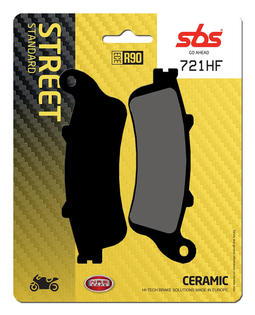 SBS FRICTION - Ceramic Front Brake Pads - 721HF-