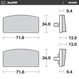 Moto-Master RoadPRO Ceramic Brake Pad (FD0036)