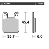 Moto-Master RoadPRO Ceramic Brake Pad (FD0094)