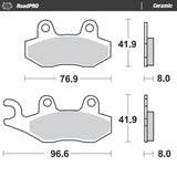 Moto-Master RoadPRO Ceramic Brake Pad (FD0122)