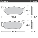 Moto-Master RoadPRO Ceramic Brake Pad (FD0216)