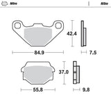 Moto-Master Nitro Sintered Brake Pad (FD0073)
