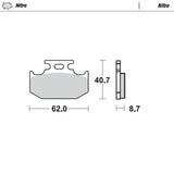 Moto-Master Nitro Sintered Brake Pad (FD0144)
