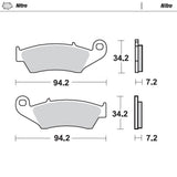 Moto-Master Nitro Sintered Brake Pad (FD0193)