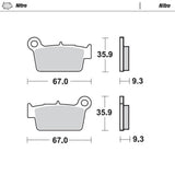 Moto-Master Nitro Sintered Brake Pad (FD0349)