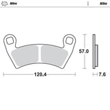 Moto-Master Nitro Sintered Brake Pad (FD0492)