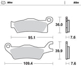 Moto-Master Nitro Sintered Brake Pad (FD0506)