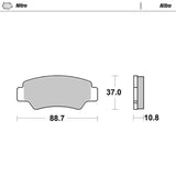 Moto-Master Nitro Sintered Brake Pad