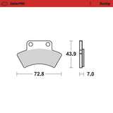 Moto-Master SinterPRO Racing Brake Pad (FD0279)