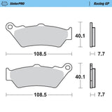 Moto-Master SinterPRO Racing GP Brake Pad (FD0216)