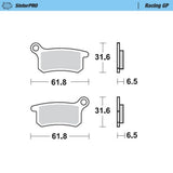 Moto-Master SinterPRO Racing GP Brake Pad (FD0354)