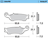 Moto-Master SinterPRO Racing GP Brake Pad (FD0411)