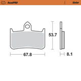 Moto-Master RoadPRO Sinter Front Brake Pad (FD0131)