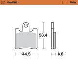 Moto-Master RoadPRO Sinter Front Brake Pad (FD0264)