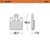Moto-Master RoadPRO Sinter Front Brake Pad (FD0352)