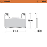 Moto-Master RoadPRO Sinter Front Brake Pad (FD0362)