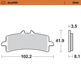Moto-Master RoadPRO Sinter Front Brake Pad (FD0415)