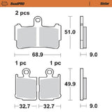 Moto-Master RoadPRO Sinter Front Brake Pad (FD0491)