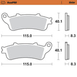 Moto-Master RoadPRO Sinter Front Brake Pad (FD0254)