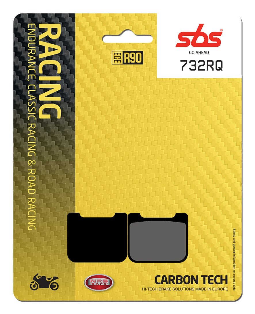 SBS FRICTION - Carbon Tech Racing Rear Brake Pads - 732RQ-