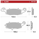 Moto-Master RoadPRO Sinter Sport Brake Pad (FD0227)