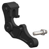 Moto-Master Caliper Adapter Bracket - Black Front 280mm