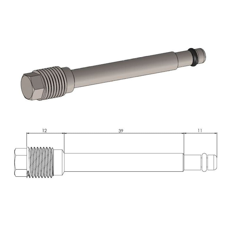 Moto-Master Brake Pad Pin