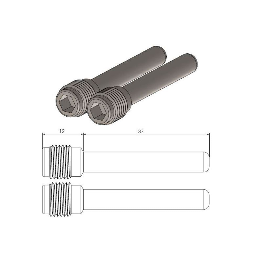 Moto-Master Brake Pad Pin