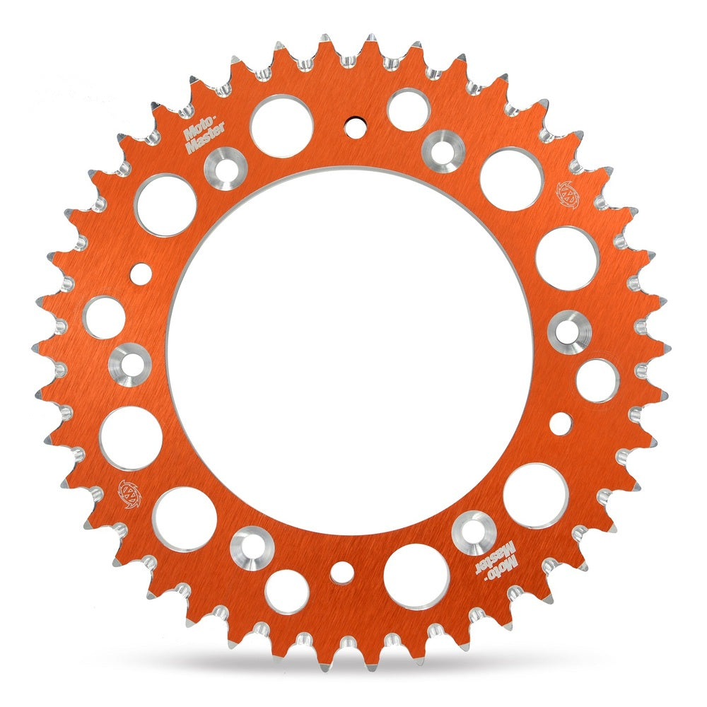 Moto-Master Alloy Rear Sprocket Orange 38T (KM3)