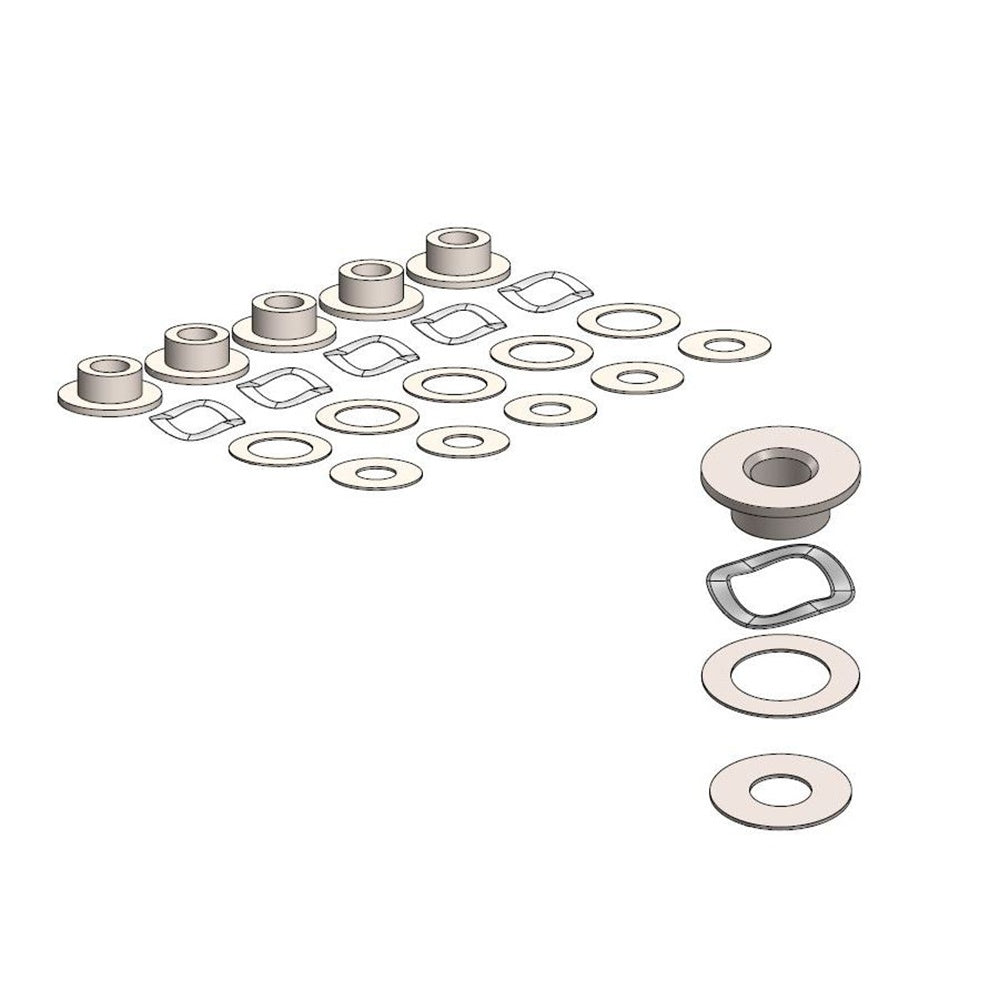 Moto-Master Fitting Kit - BMW floater kit for OEM bolted 4.5mm