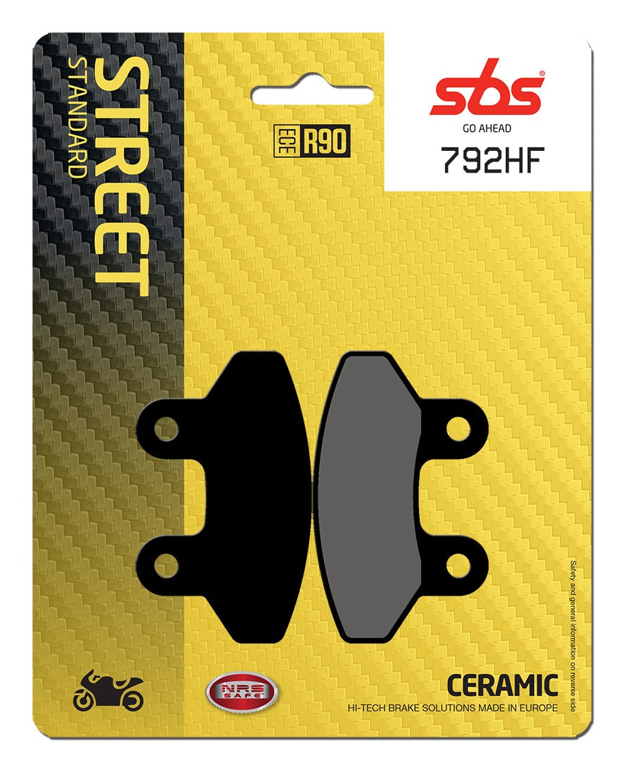 SBS FRICTION - Ceramic Front Brake Pads (SBS 178) - 792HF-