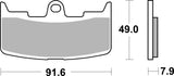 SBS FRICTION - Ceramic Front Brake Pads - 795HF-