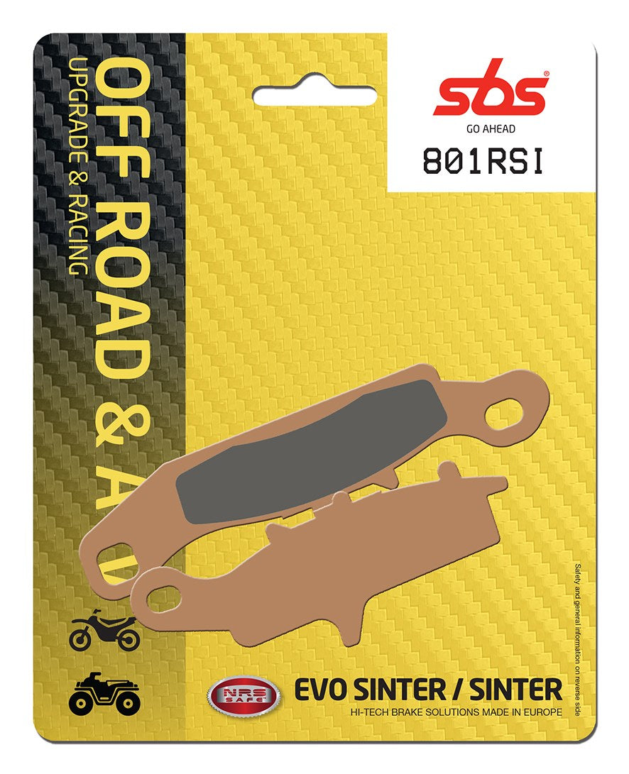 SBS FRICTION - Racing Sinter Off Road Front Brake Pads - 801RSI-