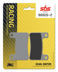 SBS FRICTION - Dual Sinter Front Racing Brake Pads - Moto2, 3 & WSBK SPEC - 806DS2-