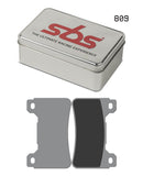 SBS FRICTION - Dual Sinter Front Racing Brake Pads - Moto2, 3 & WSBK SPEC - 809DS2-