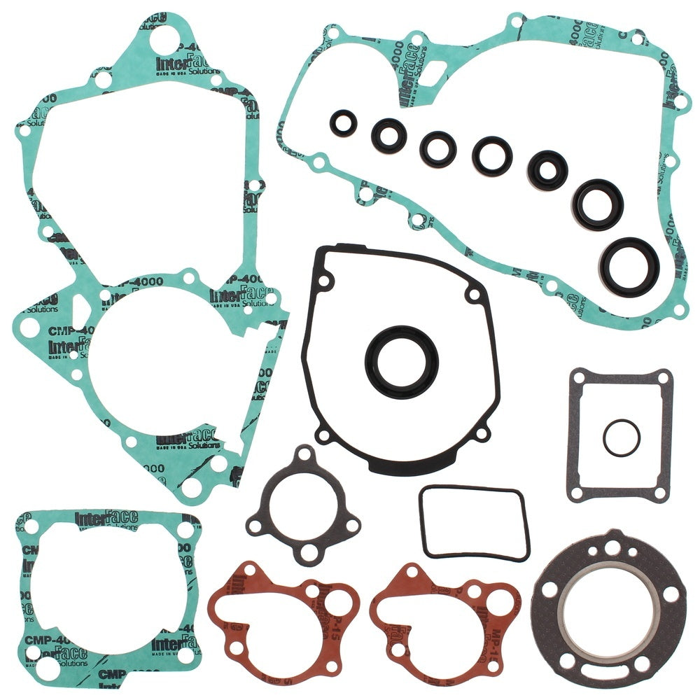 Vertex Complete Gasket Set with Oil Seals - Honda CR125R 86