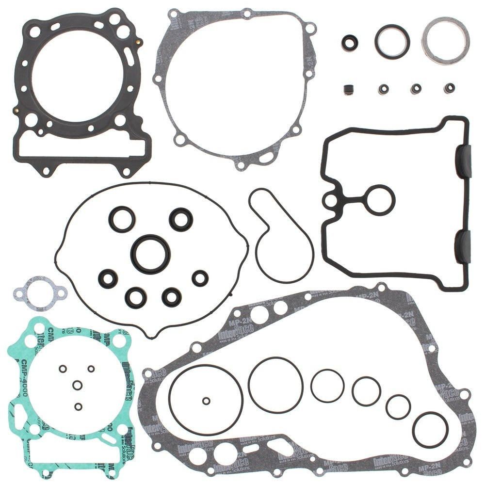 Vertex Complete Gasket Set with Oil Seals - KLX400R/SR 03-04, DRZ400E 00-03, DRZ400E CA MODEL CV CARB 04-07, DRZ400E NON CA MODELS PUMPER CARB 04-07, DRZ400K 00-03, DRZ400S 00-15, DRZ400SM 05-15
