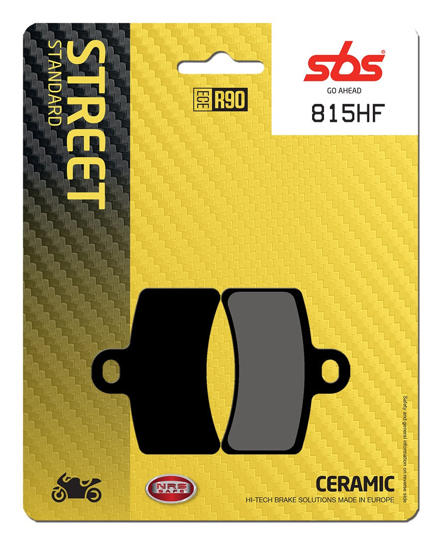 SBS FRICTION - Ceramic Front / Rear Brake Pads - 815HF-