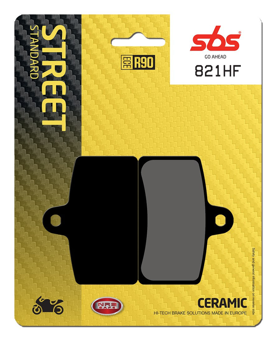 SBS FRICTION - Ceramic Front Brake Pads - 821HF-