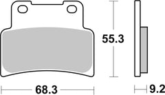 SBS FRICTION - Road Sport & Track Sinter Front Brake Pads (SBS 214) - 844RST-