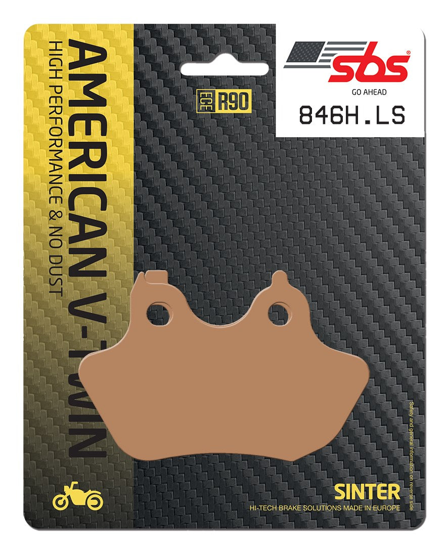 SBS FRICTION - Sinter Rear H-D Brake Pads - 846H.LS-