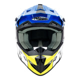 NITRO MX700 YOUTH RECOIL BLACK/BLUE/WHITE/FLURO YELLOW