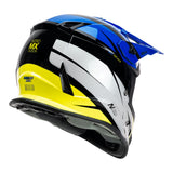 NITRO MX700 YOUTH RECOIL BLACK/BLUE/WHITE/FLURO YELLOW