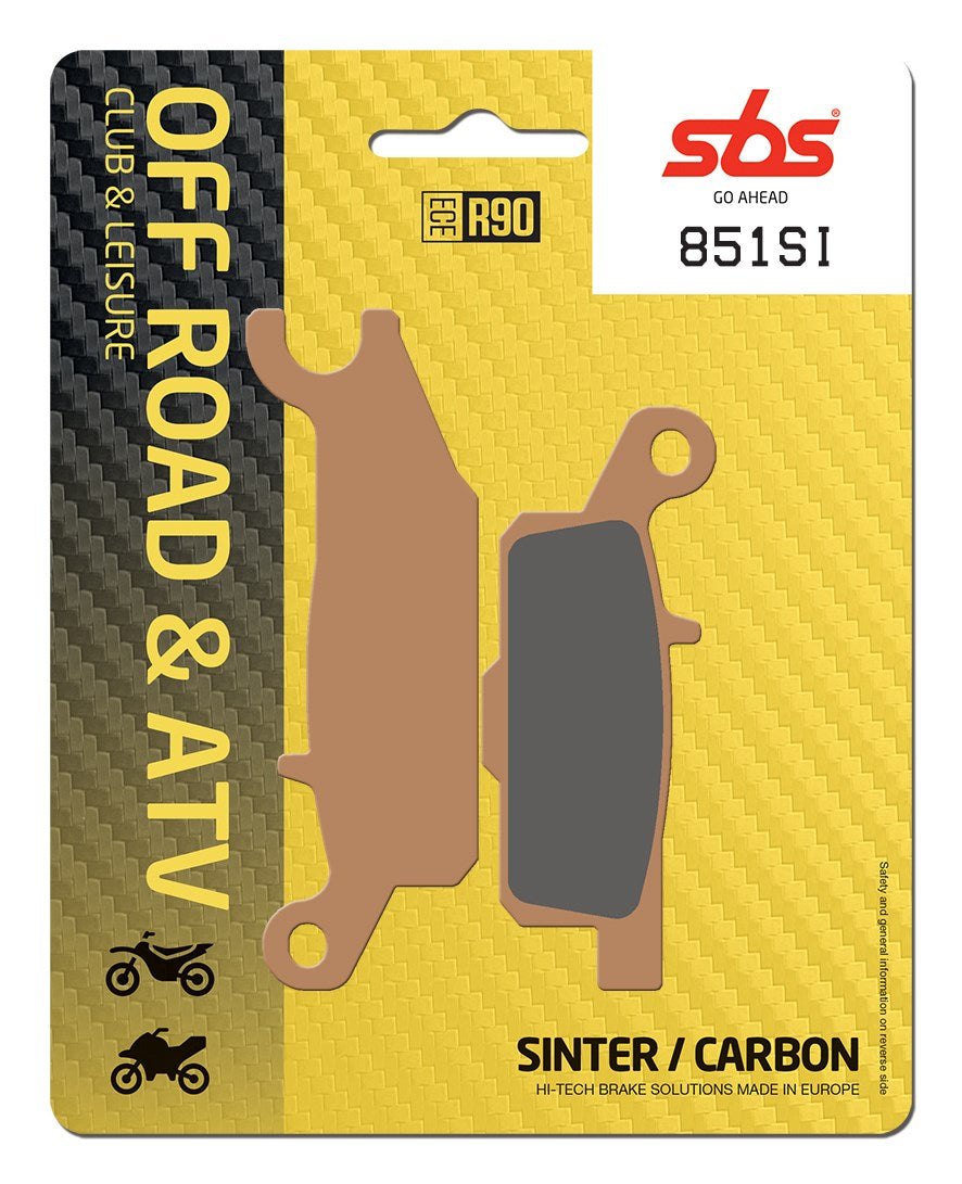 SBS FRICTION - Sinter Off Road Rear Brake Pads - 851SI-