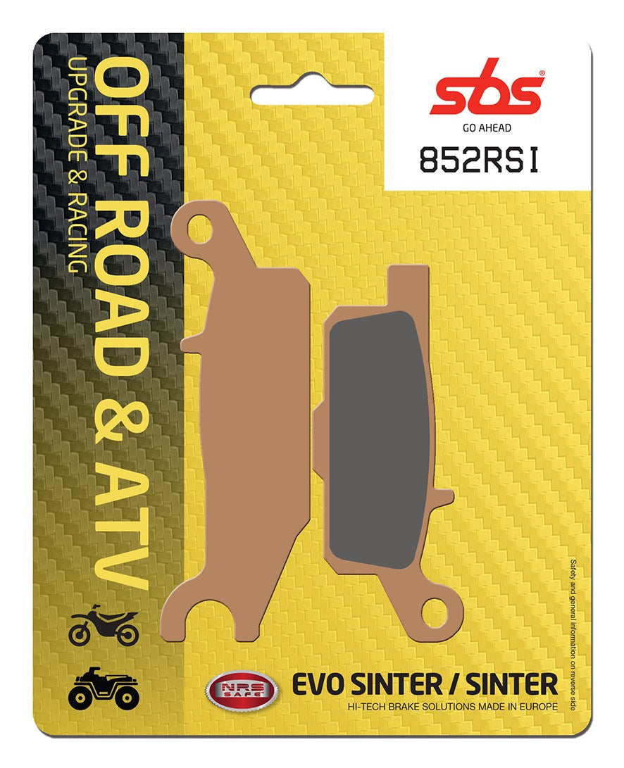 SBS FRICTION - Racing Sinter Off Road Rear Brake Pads - 852RSI-