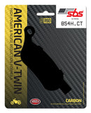SBS FRICTION - Carbon Tech Rear H-D Brake Pads - 854H.CT-