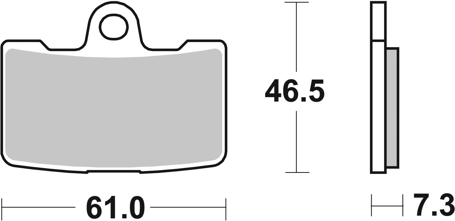 SBS FRICTION - Road Sport & Track Sinter Front Brake Pads - 856RST-