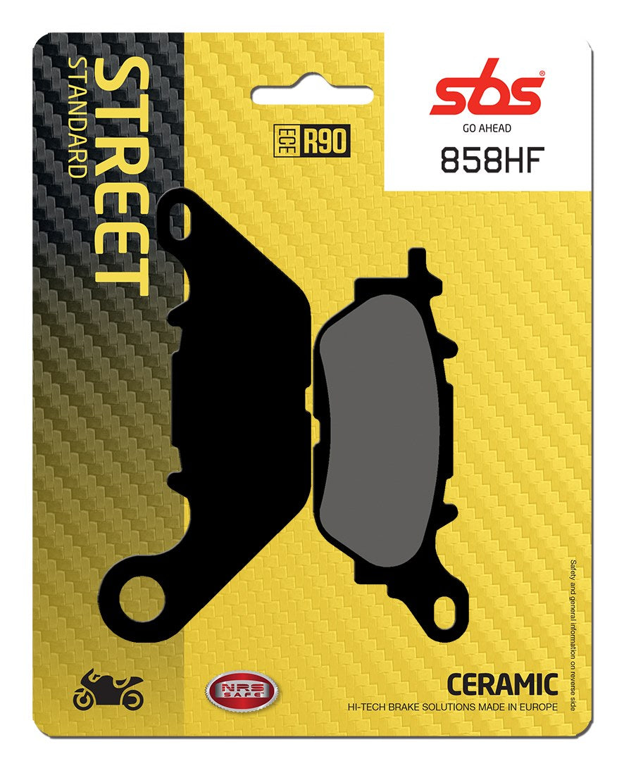 SBS FRICTION - Ceramic Front Brake Pads (SBS 227) - 858HF-